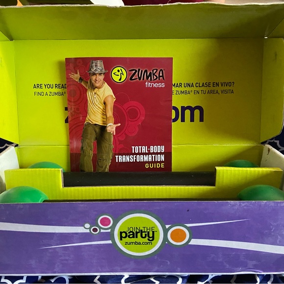 Zumba Total Body Transformation System DVDs and Toning Sticks - Picture 3 of 3